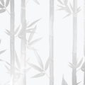 Waya Luxe Bamboo Wallpaper - White + Silver