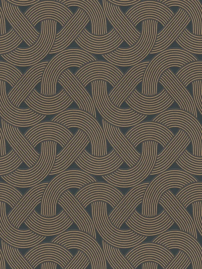 Weave - Architects Wallpaper - Black