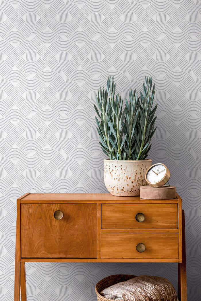 Weave - Architects Wallpaper - Grey