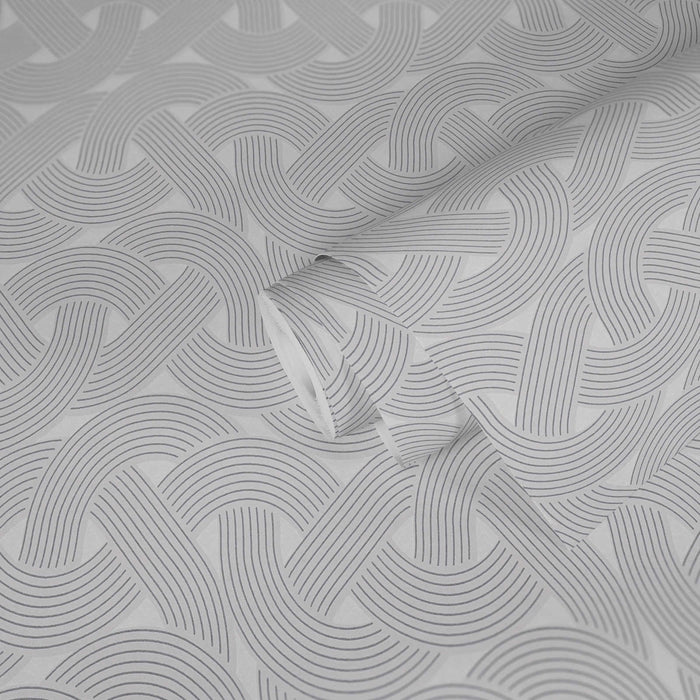 Weave - Architects Wallpaper - Grey