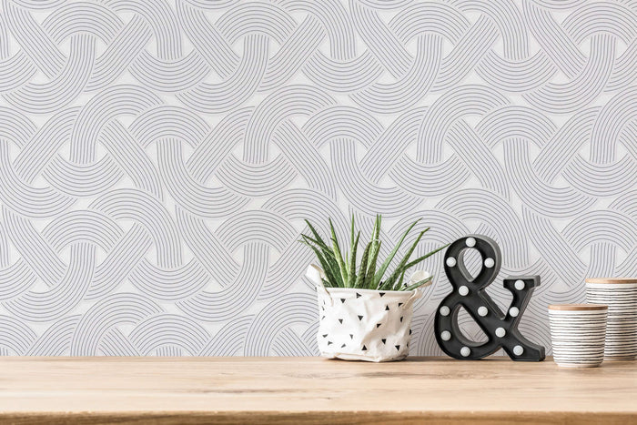 Weave - Architects Wallpaper - Grey