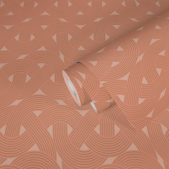Weave - Architects Wallpaper - Orange