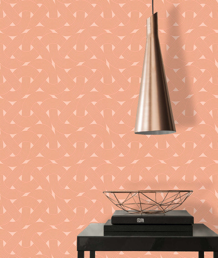 Weave - Architects Wallpaper - Orange
