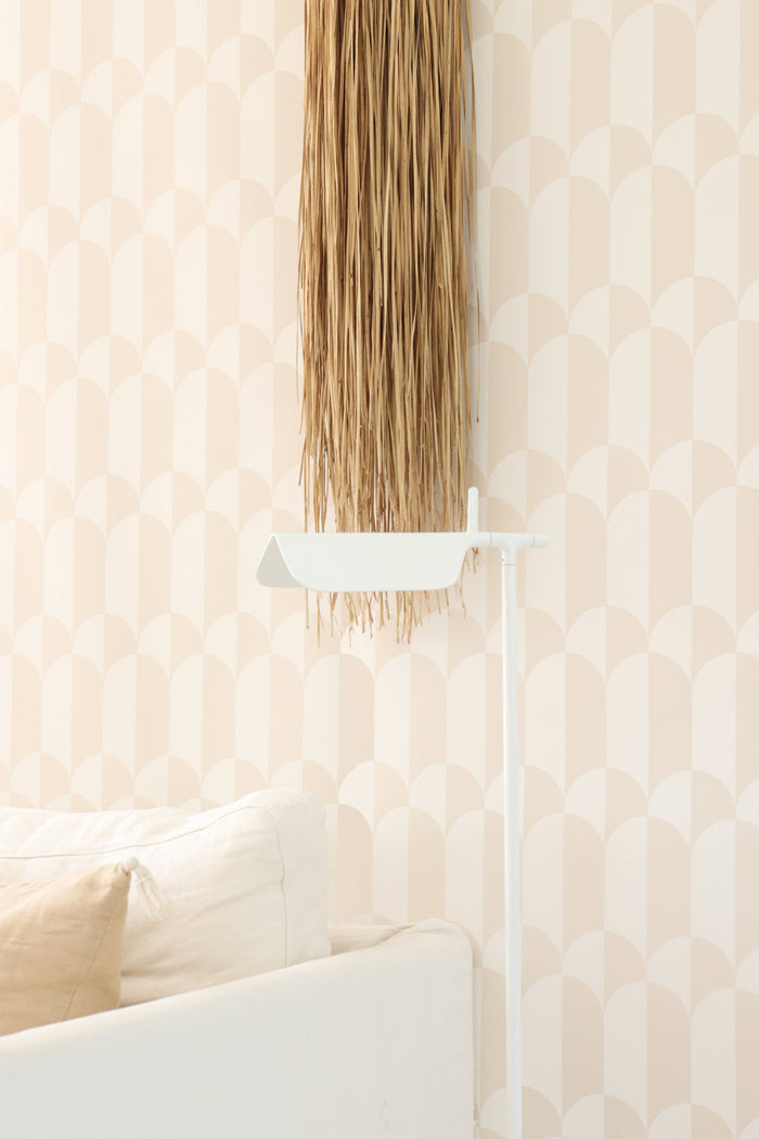Whipped Cream Wallpaper - Buttermilk Beige