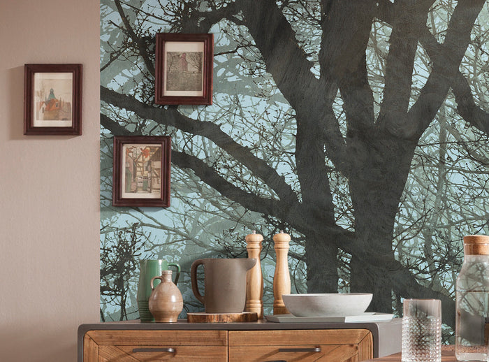 Whispering Woods - Custom Sized Wallpaper Mural (per m2)