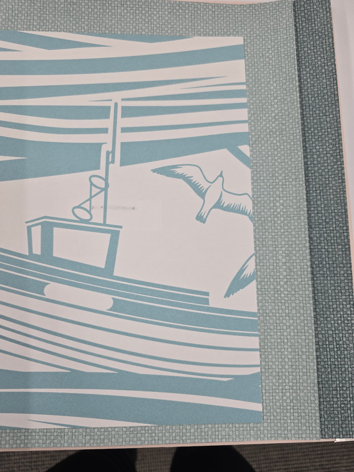 Whitby Boat Wallpaper - High Tide