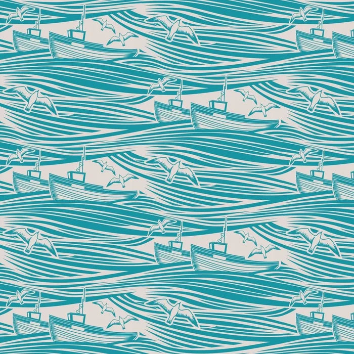 Whitby Boat Wallpaper - Lido