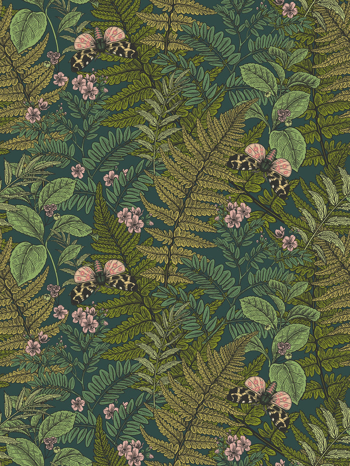 Wild Ferns Wallpaper - Forest Mix