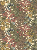 Wild Ferns Wallpaper - Warm Spice