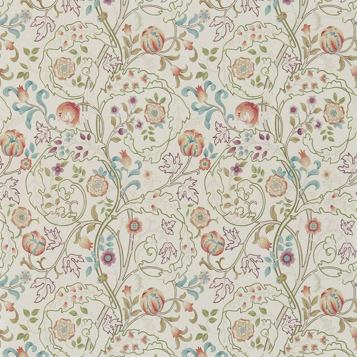William Morris Mary Isobel Wallpaper - Rose/Artichoke