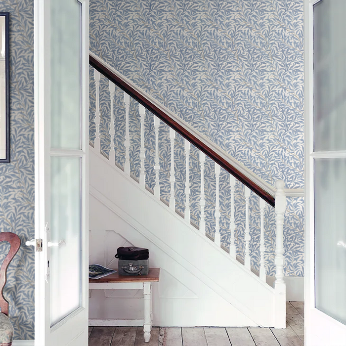 Willow Boughs Wallpaper - Morris - Delft/Porcelain