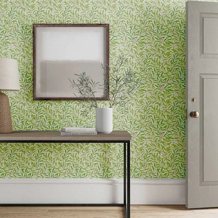 Willow Boughs Wallpaper - Morris - Leaf Green