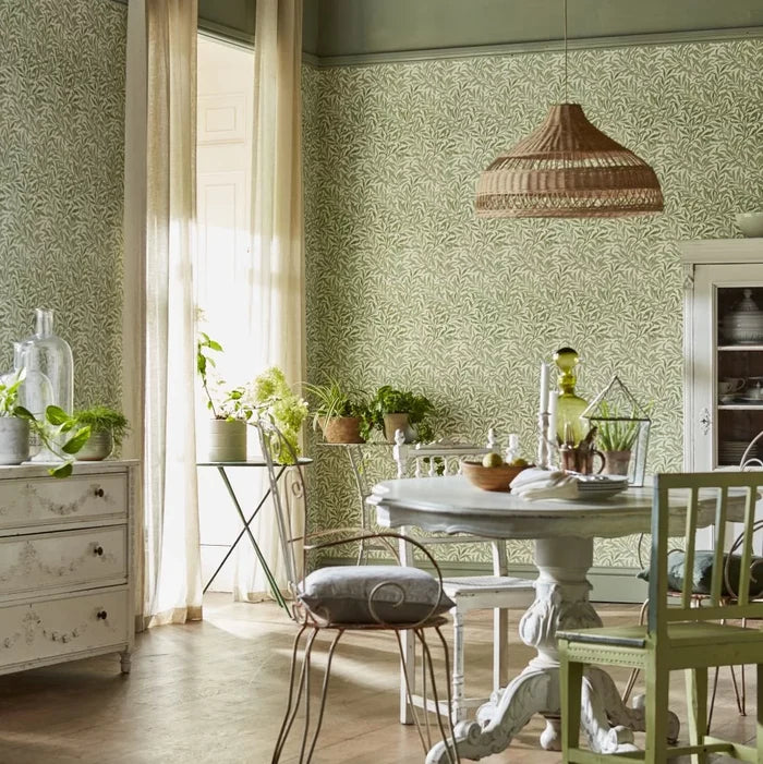 Willow Boughs Wallpaper - Morris - Willow/Ecru