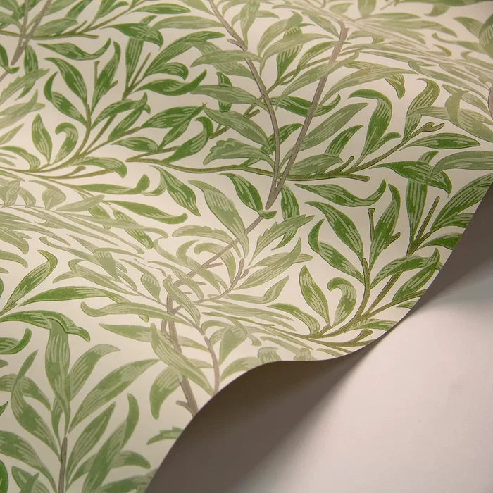 Willow Boughs Wallpaper - Morris - Willow/Ecru