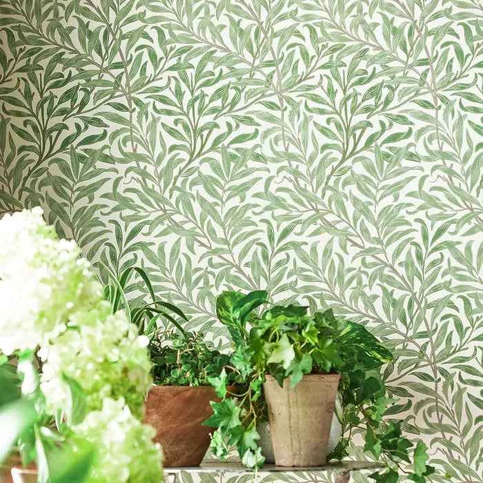 Willow Boughs Wallpaper - Morris - Willow/Ecru