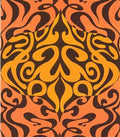 Woodstock Wallpaper - Orange