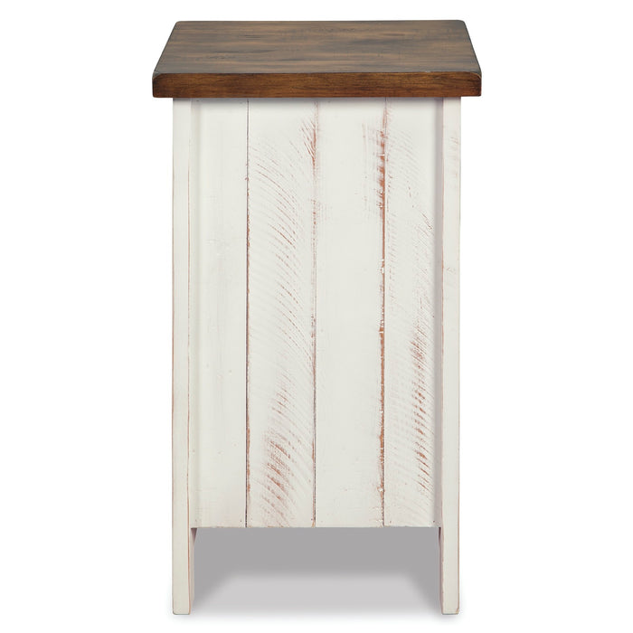Wystfield Chairside End Table - Adams Furniture