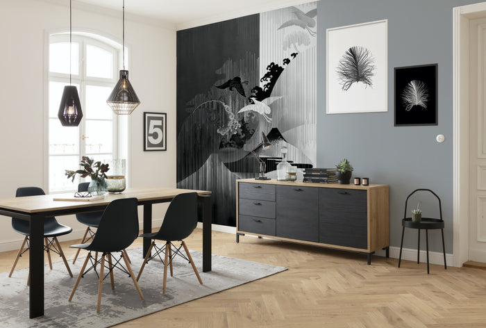 Yin Yang - Custom Sized Mural Wallpaper (per m2)
