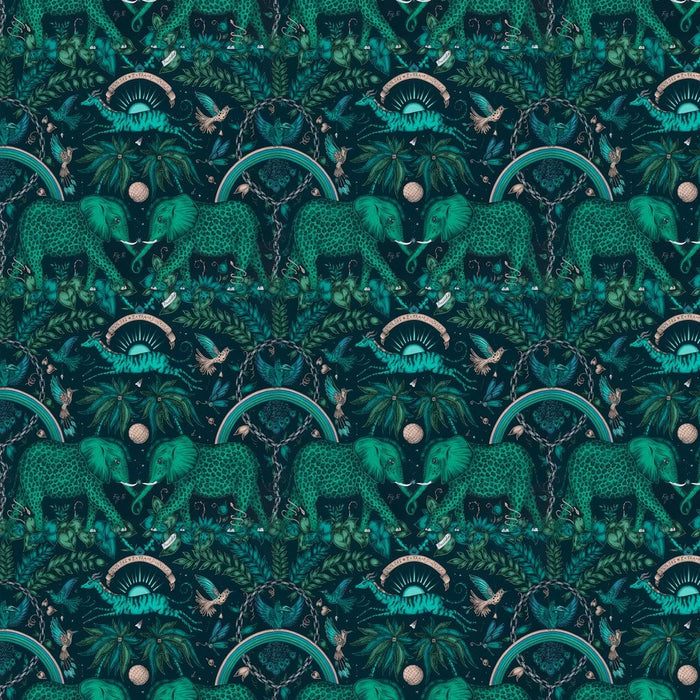 Zambezi Wallpaper - Teal