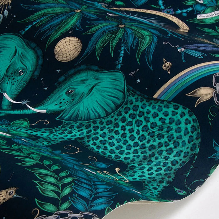 Zambezi Wallpaper - Teal