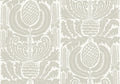 Zappa - Custom Sized Wallpaper Mural (per m2) - White