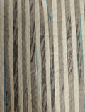 Zebra Paper Art Wallpaper - Greyish Blue