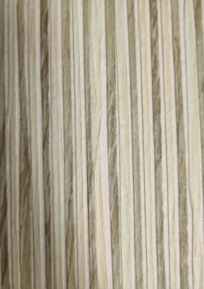 Zebra Paper Art Wallpaper - Lemongrass