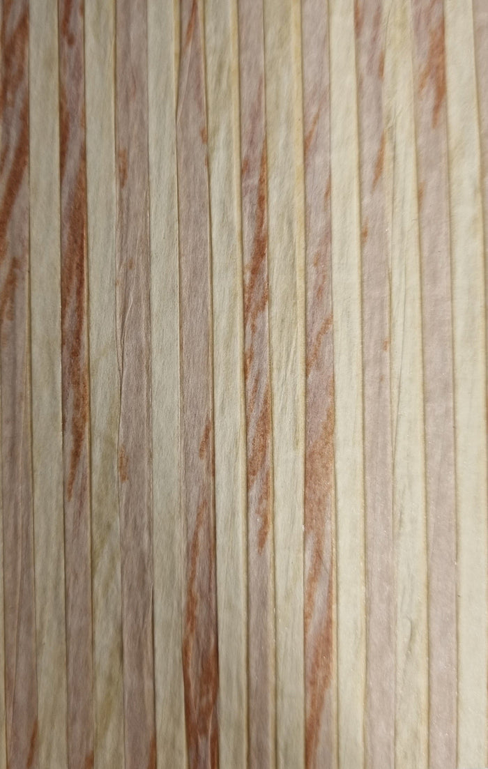 Zebra Paper Art Wallpaper - Soft Rose