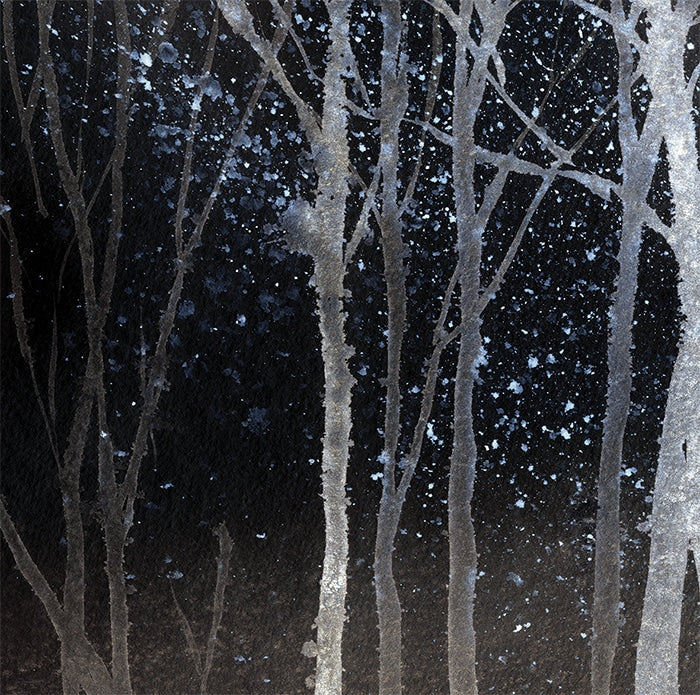 Zephyr - Custom Sized Wallpaper Mural (per m2) - Night